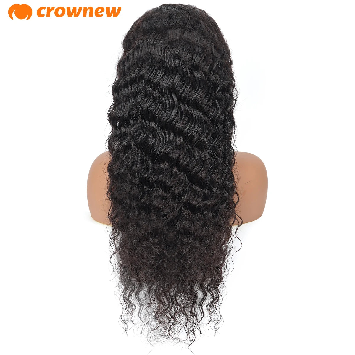 Deep Wave Wigs 13X4 HD Lace Front Human Hair Wig 42 Inch Long Curly Lace Front Human Hair Wig Pre Plucked Human Hair Wigs