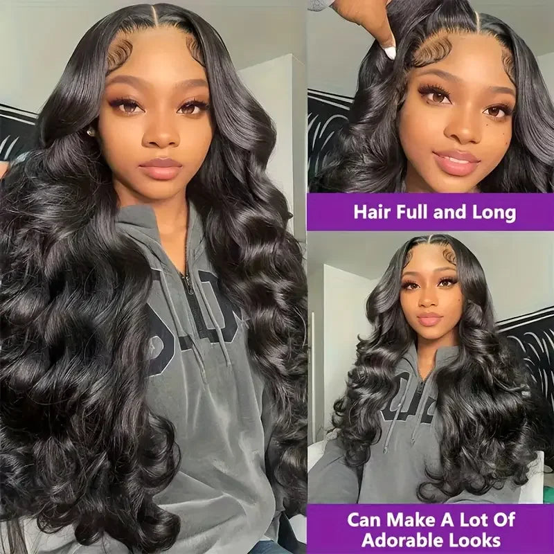 250% Loose Deep Wave 40 42 Inch 13x6 HD Swiss Lace Frontal Human Hair Wigs Brazilian PrePlucke Water Curly 13x4 Lace Front Wig