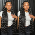 Curly Deep Wave Frontal Wig 13X6 Hd Lace Frontal Wig 30 40 Inch 13X4 Water Wave Lace Front Human Hair Wigs 250 Density
