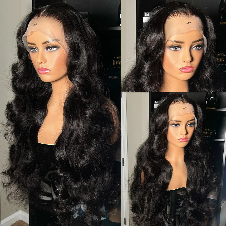 40 Inch Body Wave Lace Front Wig Pre Plucked With Baby Hair 13x4 13x6 HD Lace Frontal Wigs For Women Body Wave Human Hair Wigs