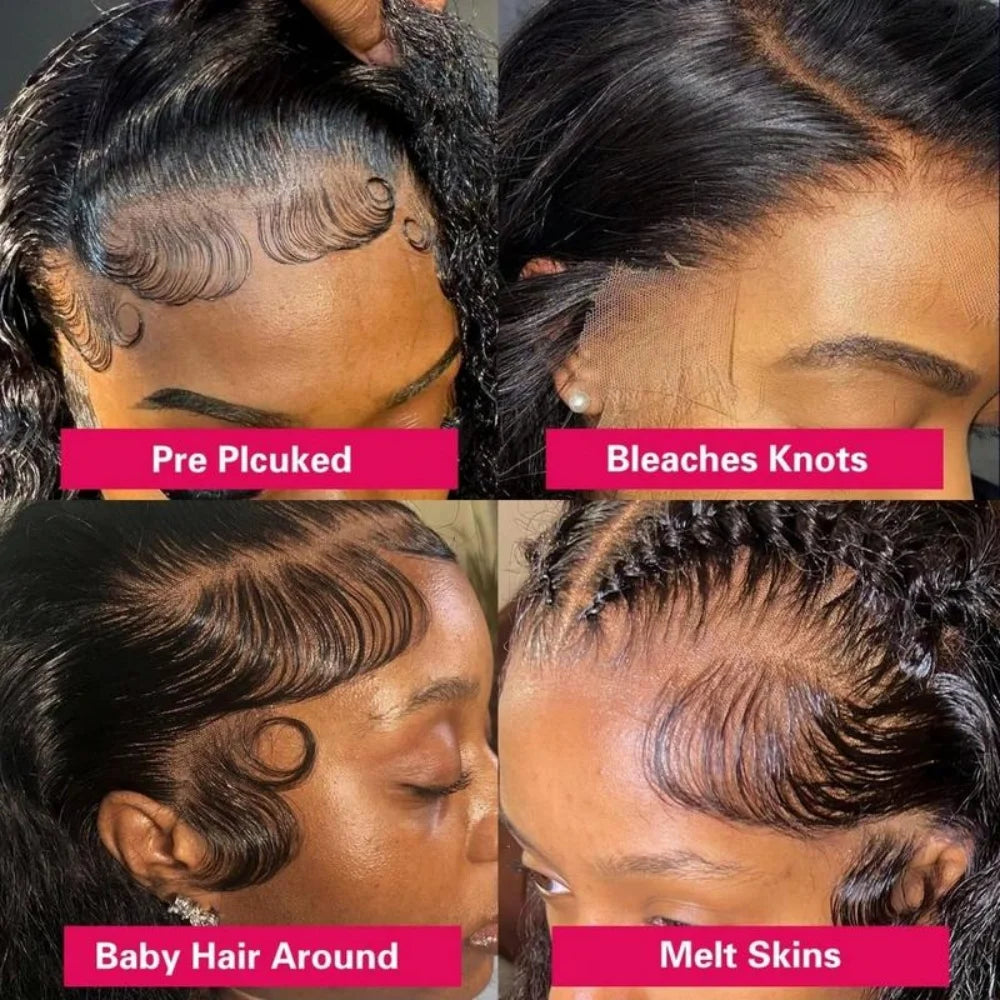 5x5 Curly Glueless Wigs Human Hair 13x6 Deep Wave Hd Lace Front Human Hair Wig Brazilian Ready To Wear Water Wave Lace Wigs